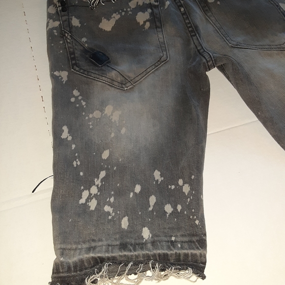 Vintage Americana Men's Distressed Jean Shorts 32 - Picture 12 of 14